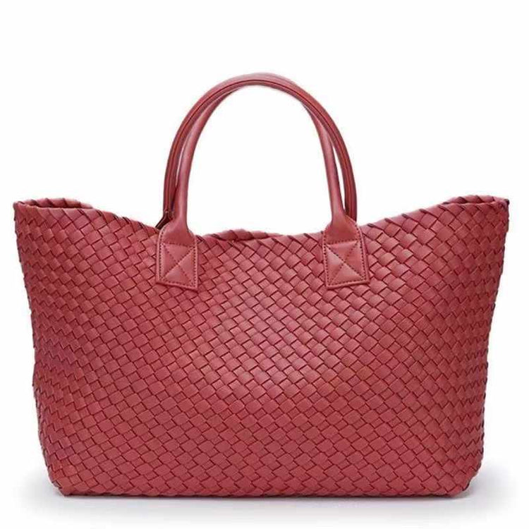 Medium woven tote