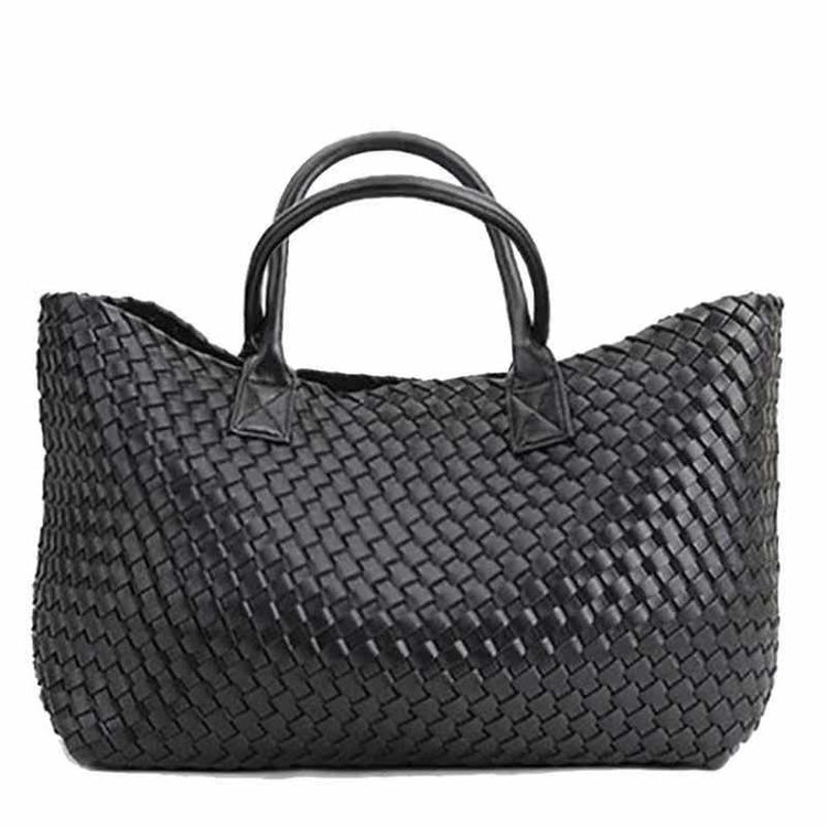 Medium woven tote