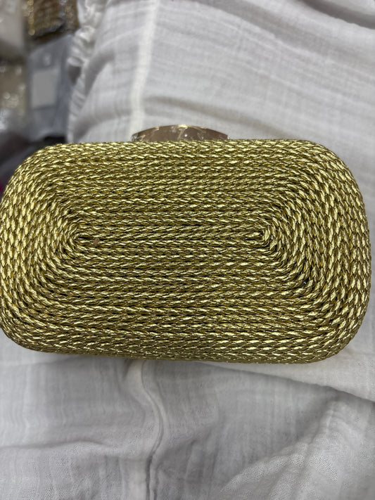 Gold clutch