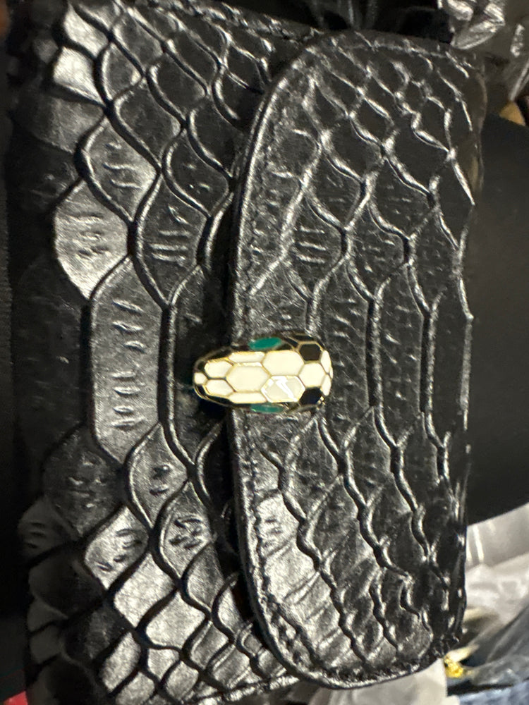 Crocodile credit card wallet