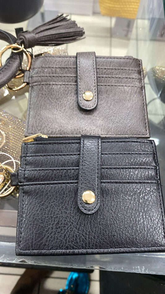 Leather card wallet